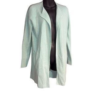 J.Crew Factory Vanessa Sweater-Jacket mint green xs